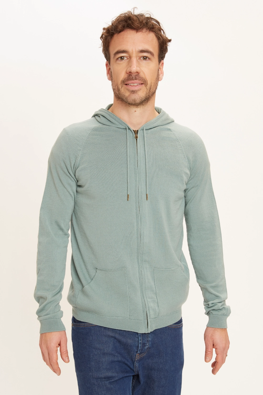 Missegle gilet hoodies laine merinos homme MEHZN 3