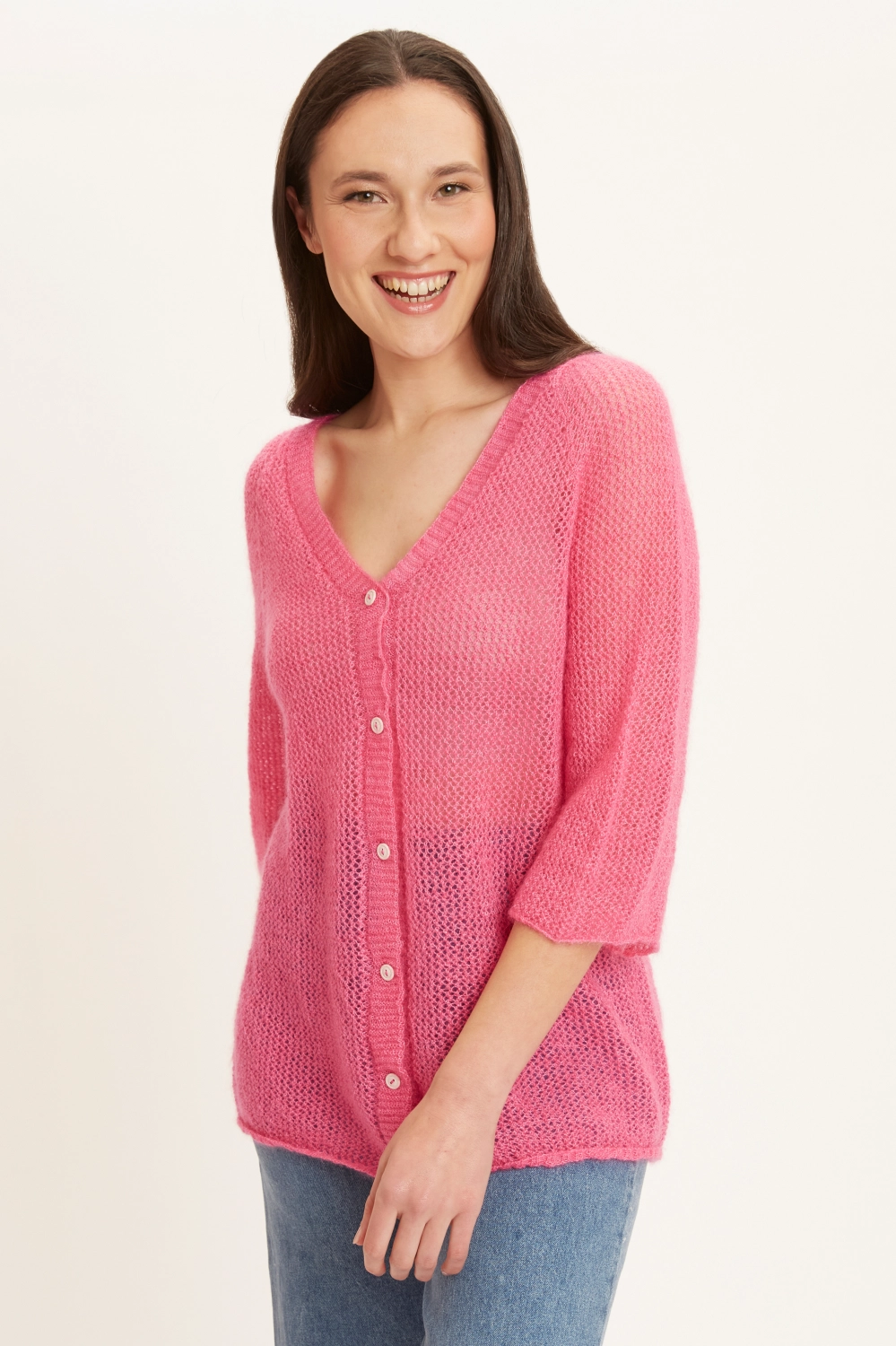 Missegle gilet mohair ajoure GRV 3