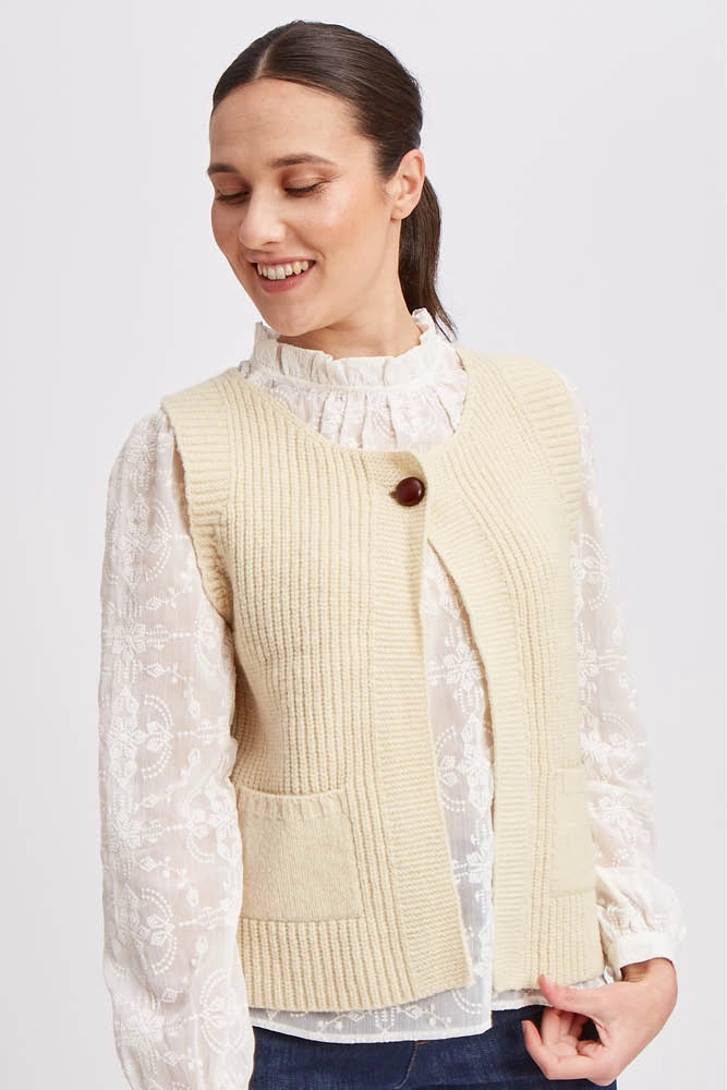 Missegle gilet sans manche femme merinos arles pastgsm5