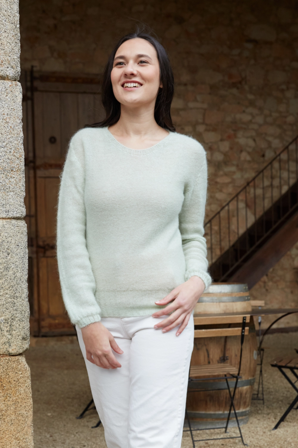 Missegle petit pull laine mohair femme PPM 2