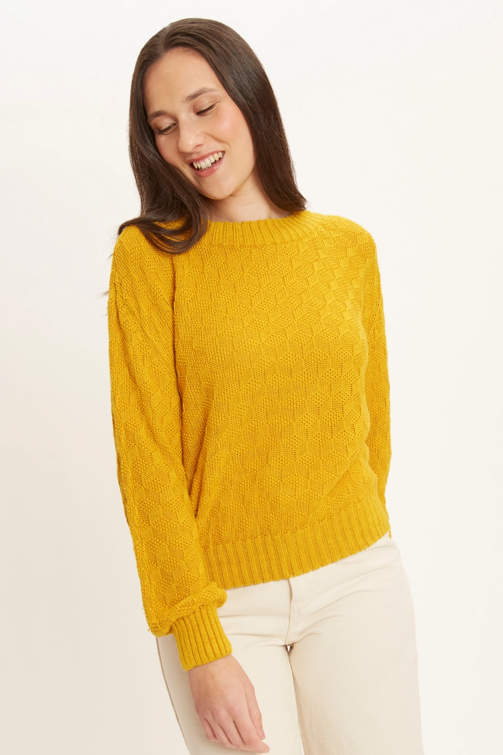 Missegle pull ample manches longues lin coton seacell LCSPML 3