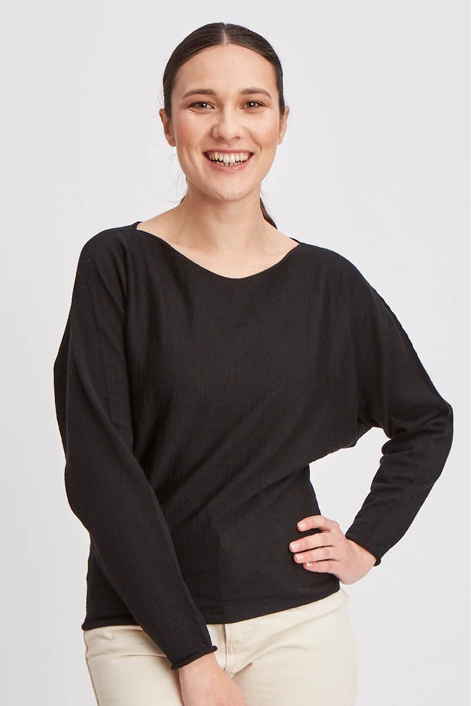Missegle pull merinos chauve souris femme mepcs 2