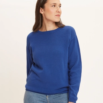 Pull en coton bio et chanvre bio pour femme