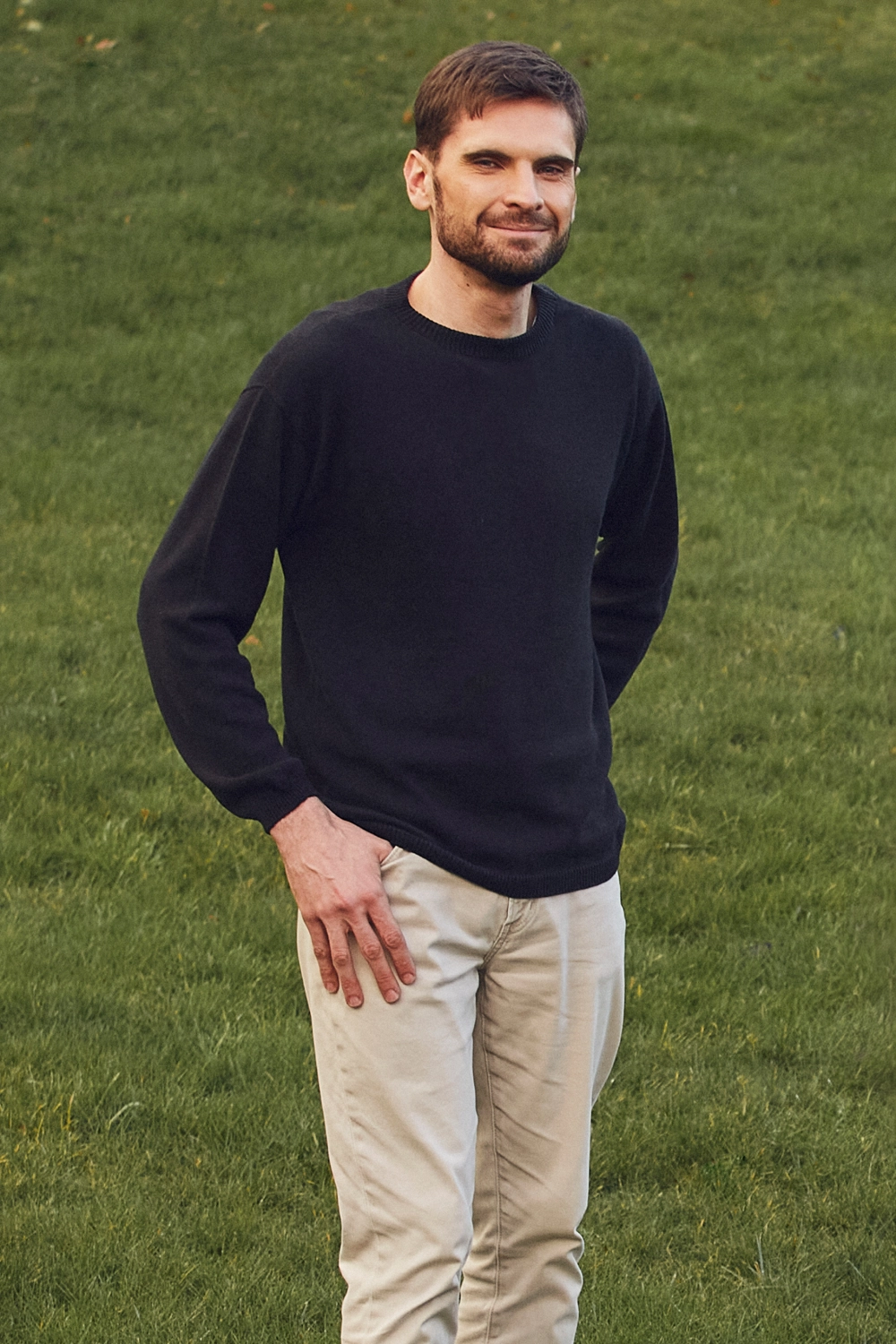 Pull en coton bio et chanvre bio pour homme