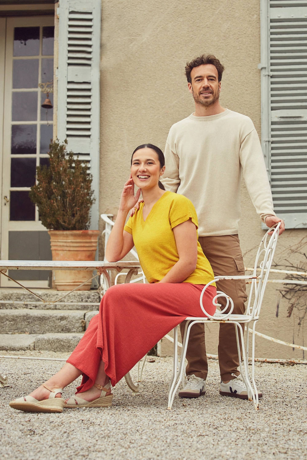 Missegle pull mixte coton chanvre homme COCHPM 2