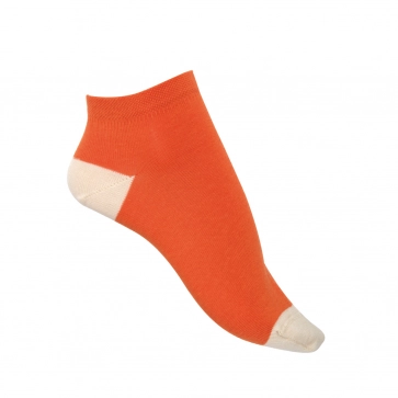 Socquettes coton bio bicolores
