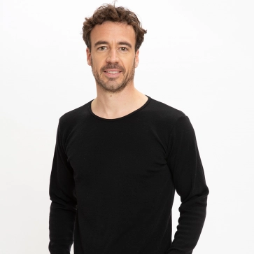 T-shirt en laine m&eacute;rinos 165 extra-fin manches longues pour homme 