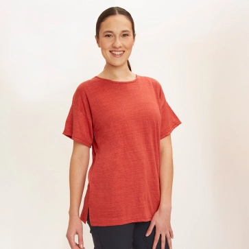 Tunique longue en lin pour femme 