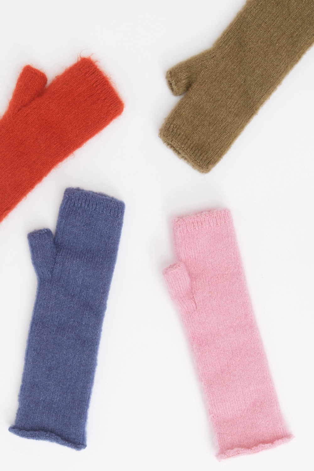 Mitaines laine mohair homme