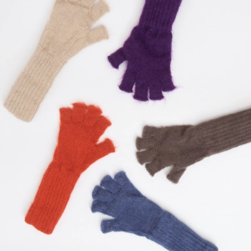Mitaines laine mohair homme