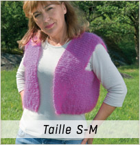 Modèle tricot Primevère taille S-M