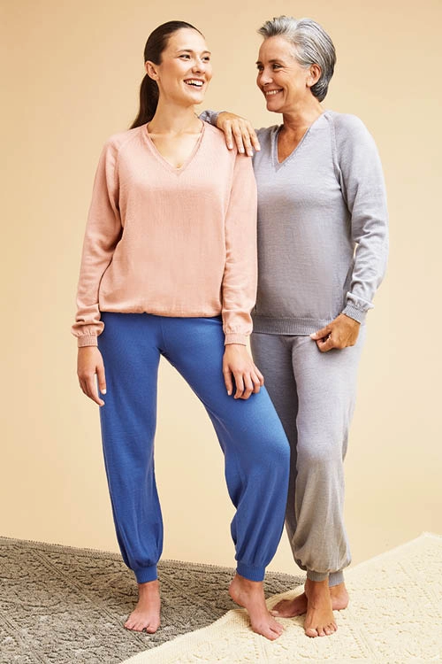 Pantalon laine mérinos confort