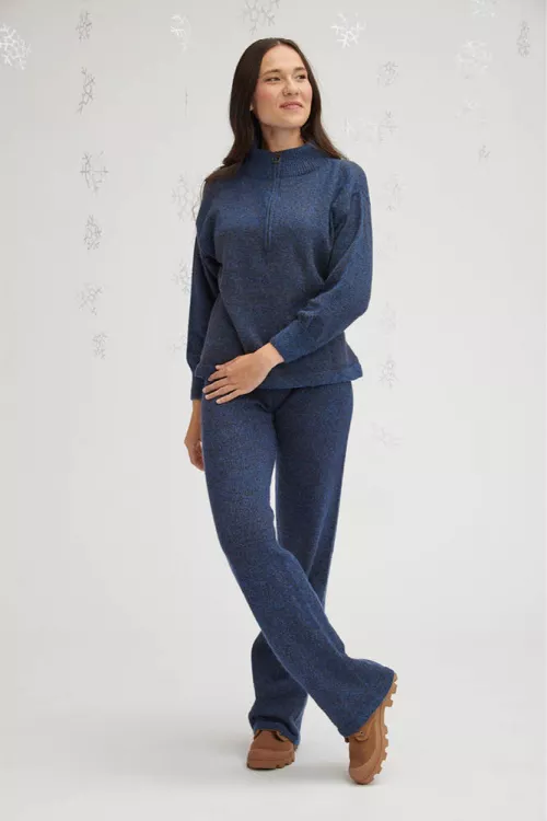 Pantalon en laine de yack pour femme 