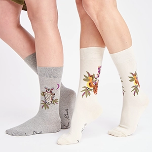 Chaussettes coton bio Dom Robert