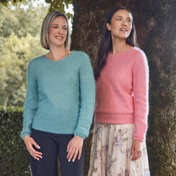 Petit pull mohair pour femme