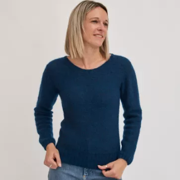 Petit pull mohair et yack