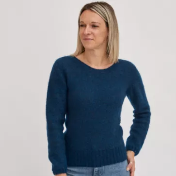 Petit pull mohair et yack