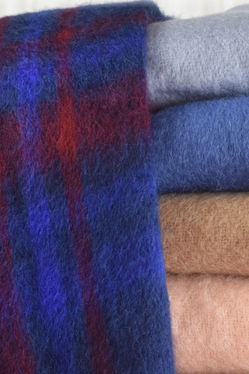 Grand Plaid mohair Bonnes Affaires