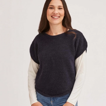 Pull alpaga manches courtes