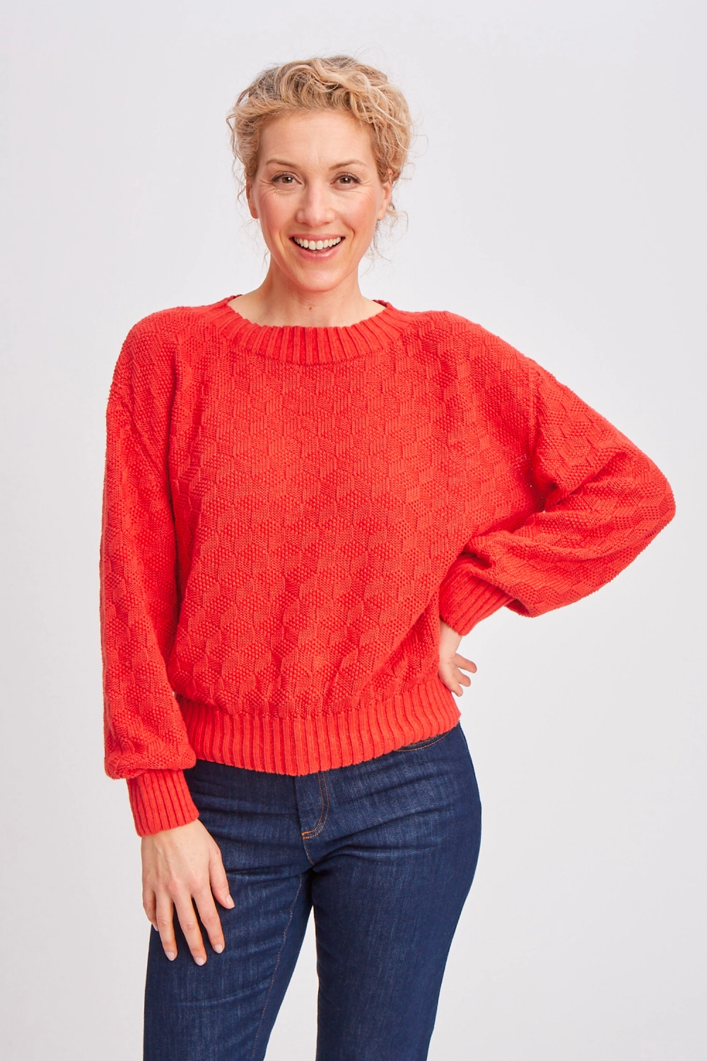 Pull ample manches longues lin coton seacell lcspml 3
