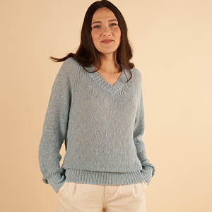 Pull chanvre manches longues 