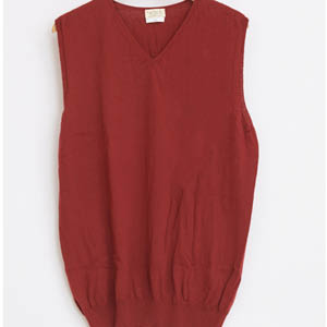Pull laine homme sans manche  