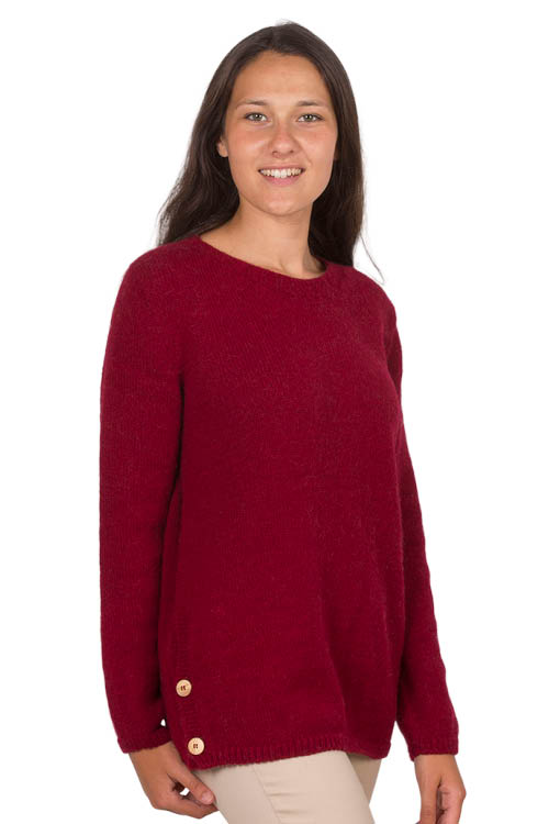 Pull laine alpaga manches longues