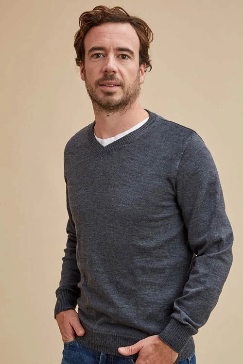 Pull laine homme mhv 6