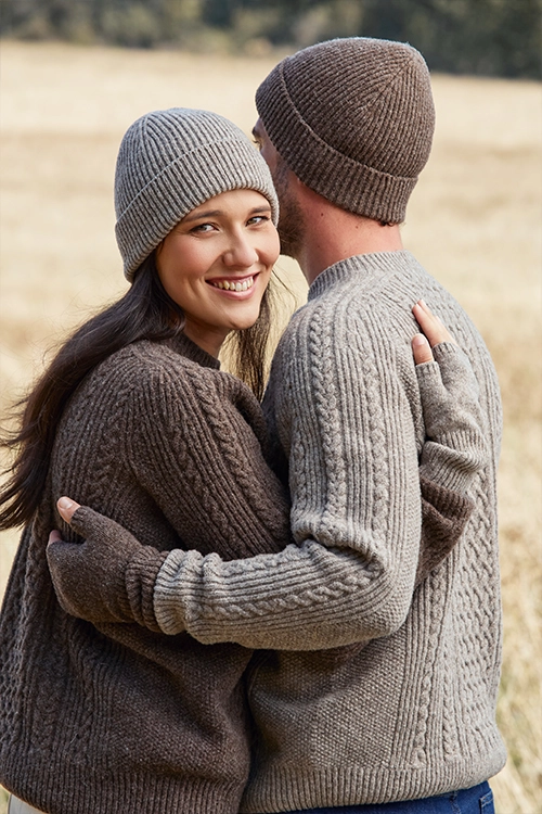 Pull laine merinos arles torsade femme pastptf 5