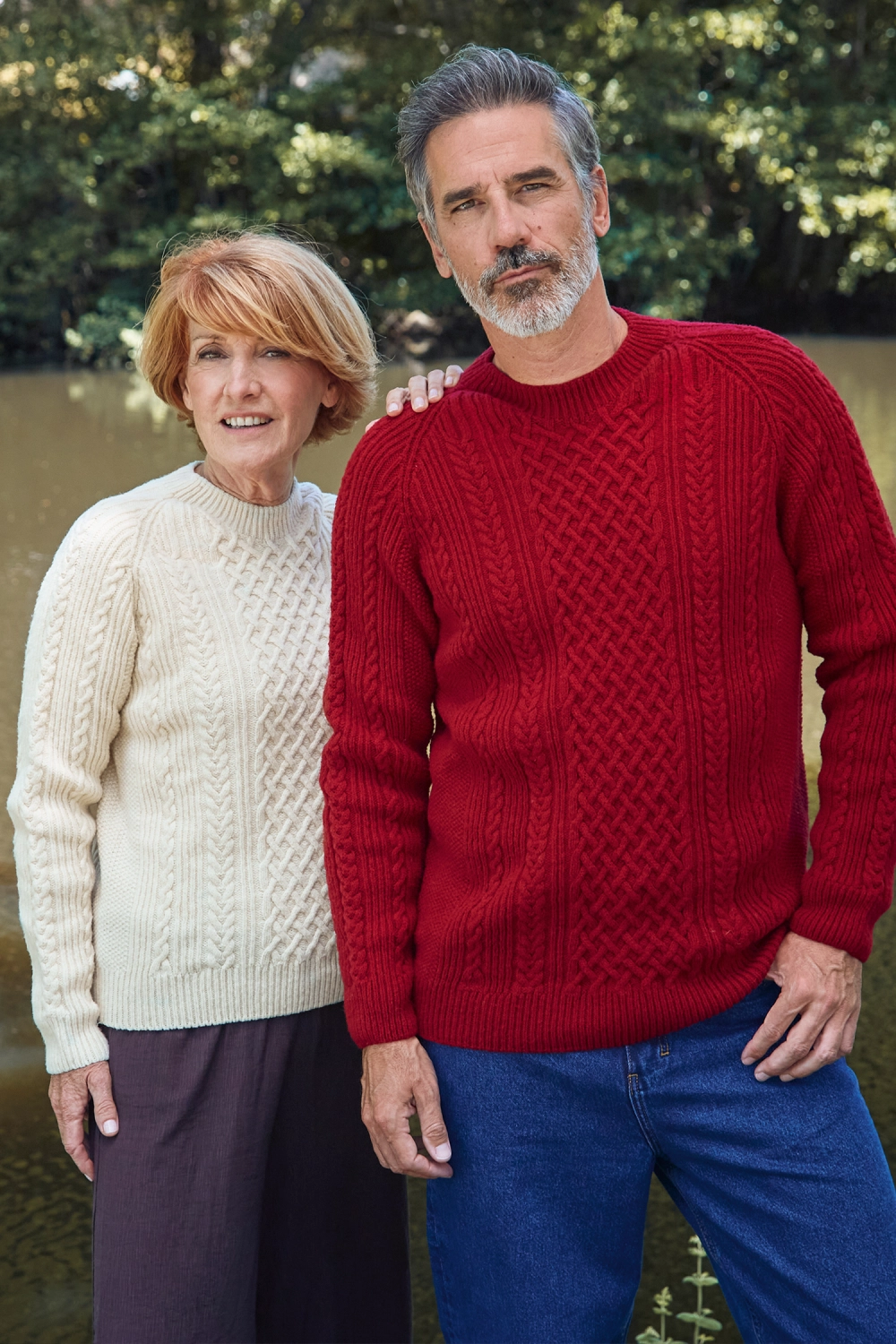 Pull laine merinos arles torsade homme PASTPTH 2