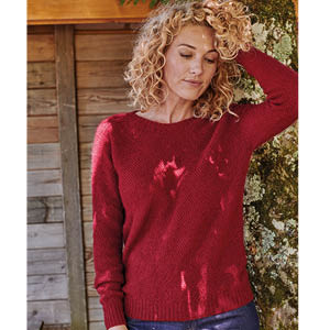 Pull laine mérinos et mohair
