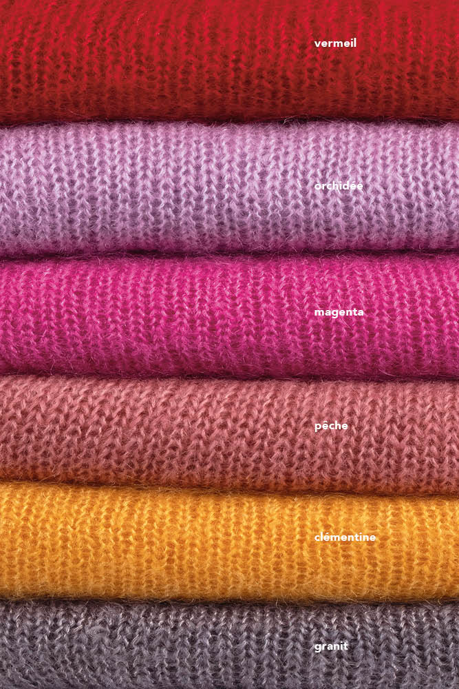 Pull laine mon couleurs