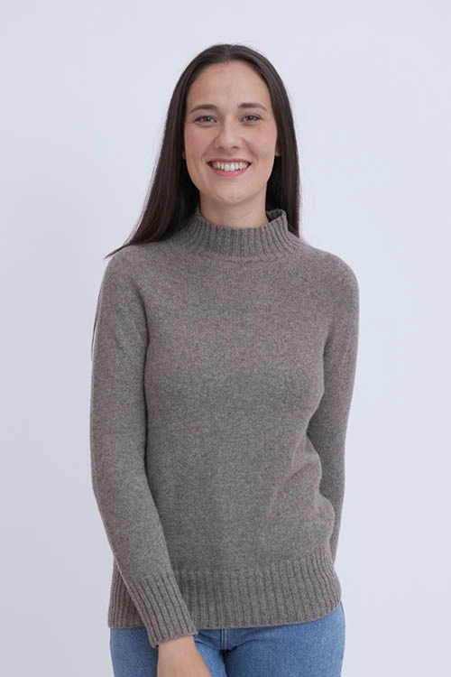 Pull laine yack col chemine femme bamyfc 2