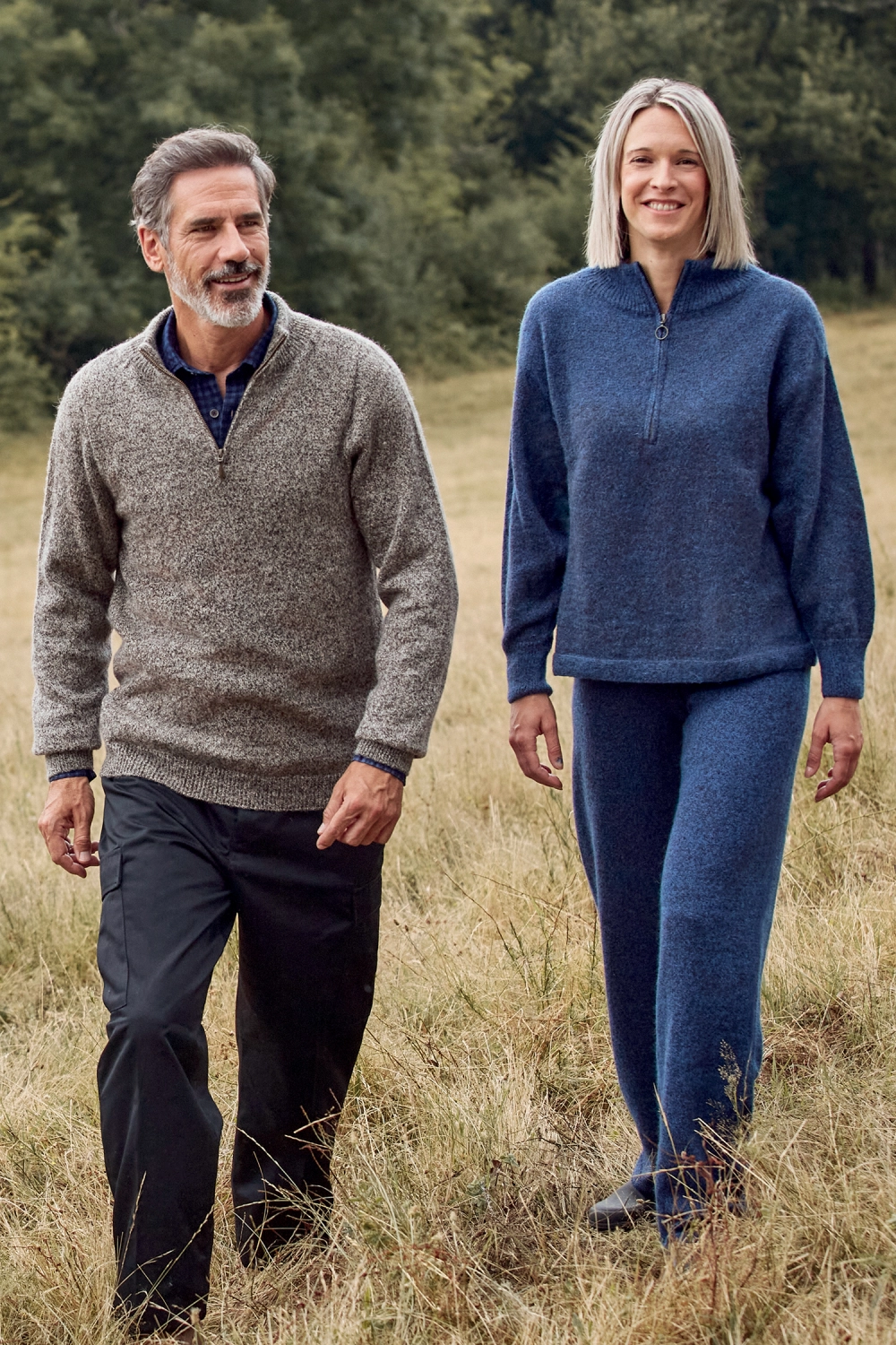 Pull laine yack col chemine homme ymz 2