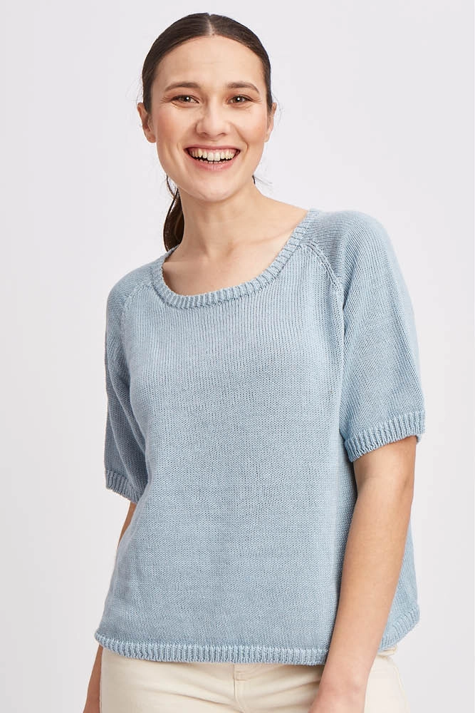 Pull manches 34 lin coton seacell lcstmc pe24 1