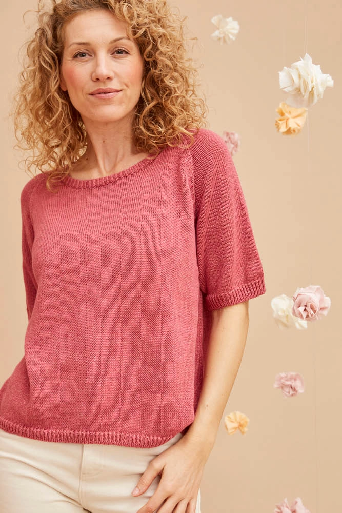 Pull manches 34 lin coton seacell lcstmc pe24 13