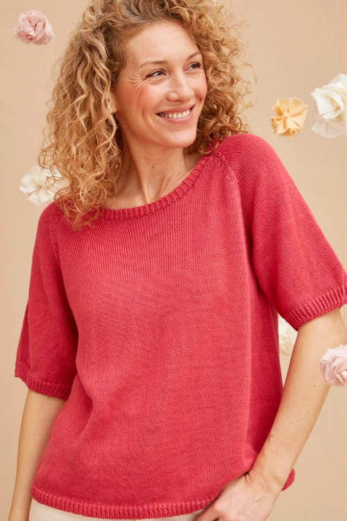 Pull manches 34 lin coton seacell lcstmc pe24 5