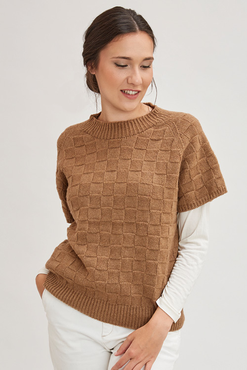 Pull laine de chameau femme - Missegle : Fabricant de pull laine