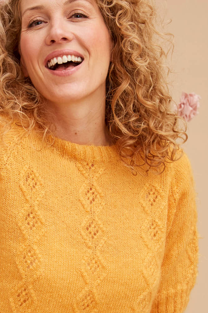 Pull mohair manches courtes pmca pe24 9