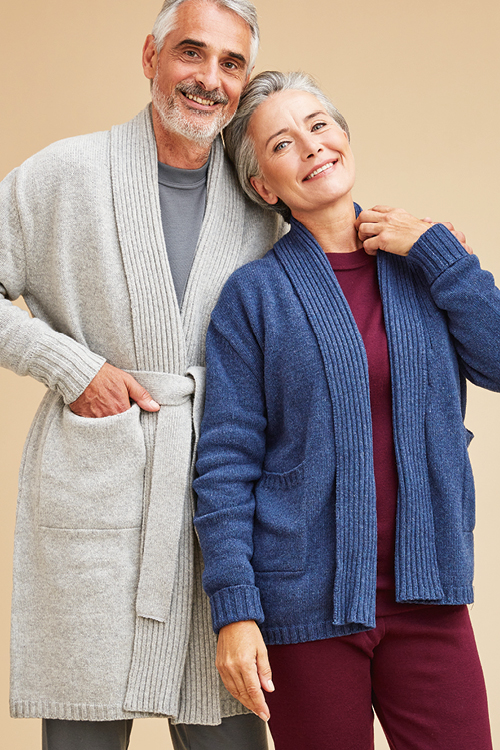 Robe de chambre mixte