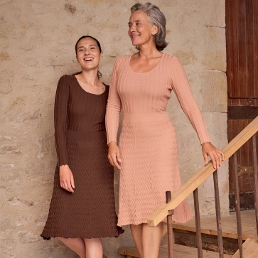 Robe en laine mérinos