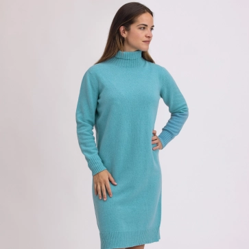 Robe en laine recycl&eacute; Chiara