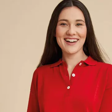 Robe polo fil d'écosse bio