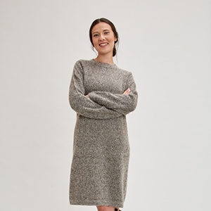 Robe pull en laine de yack