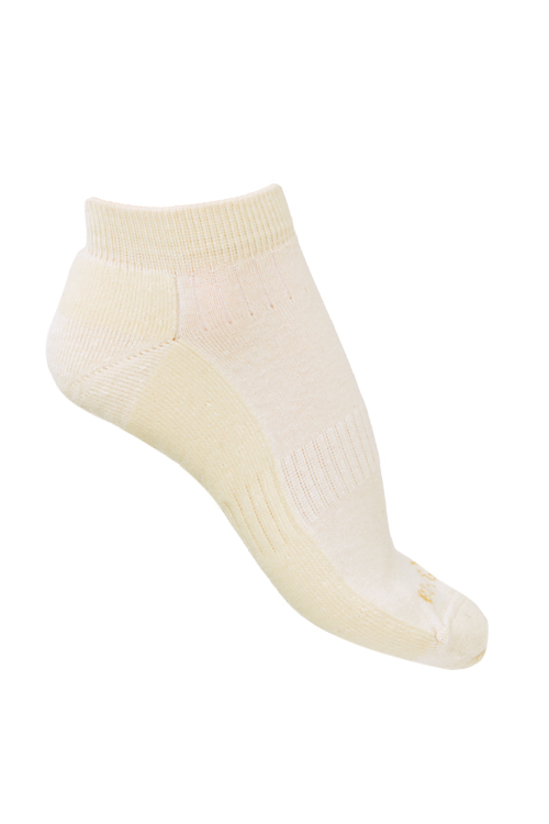 Socquettes coton bio actives ultra-solides