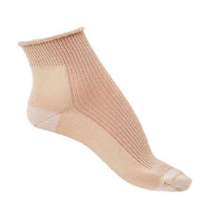 Chaussettes courtes coton bio ultra-solides santé