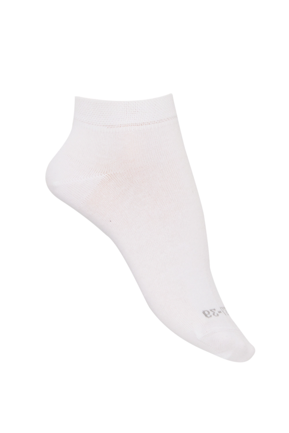 Socquettes coton bio unies