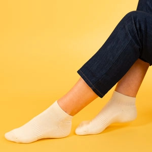 Socquettes coton bio bouclettes