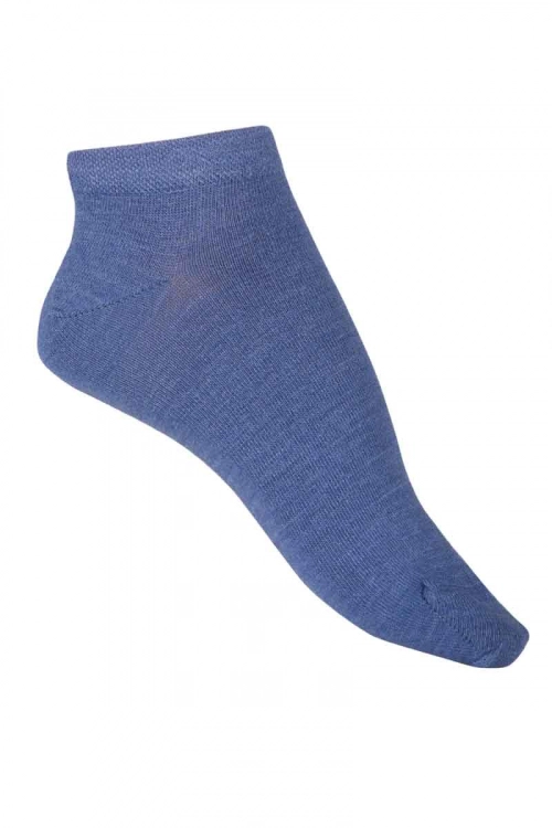 Socquettes laine mérinos et soie 