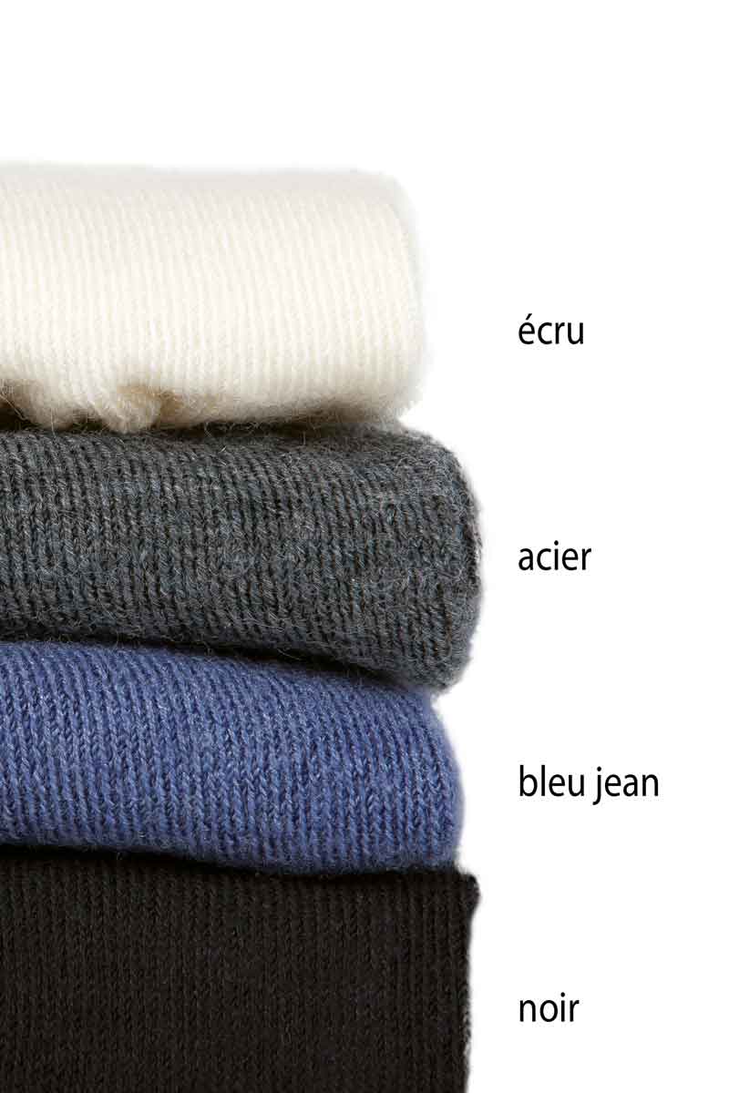 Socquettes laine s couleurs